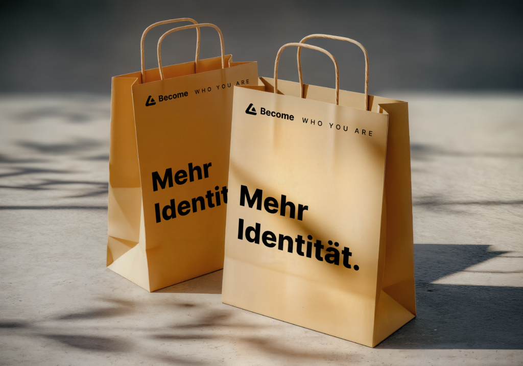 become paper shopping bags model